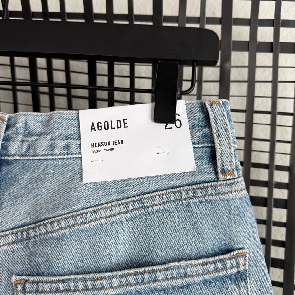 Agolde henson baggy taper jean - Picture 8 of 8